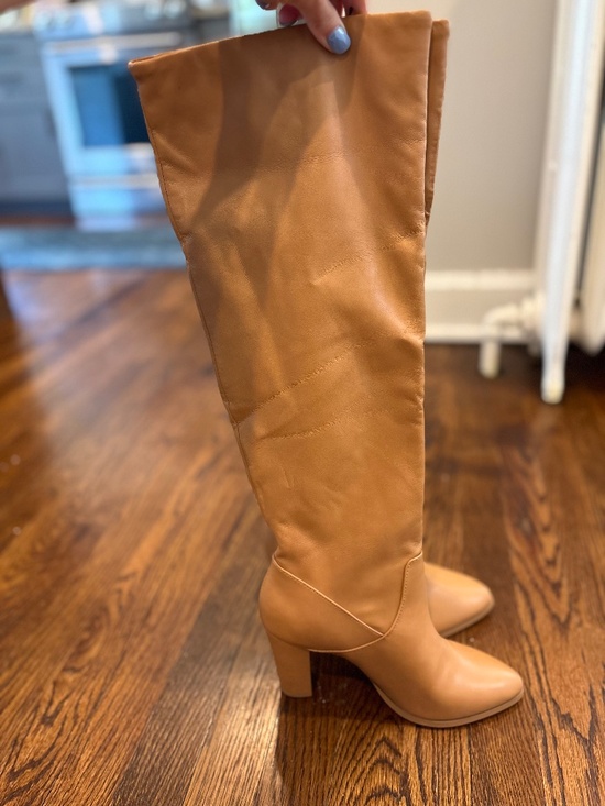 Express Shoes - NWOT-EXPRESS- Camel Colored Knee High Boots